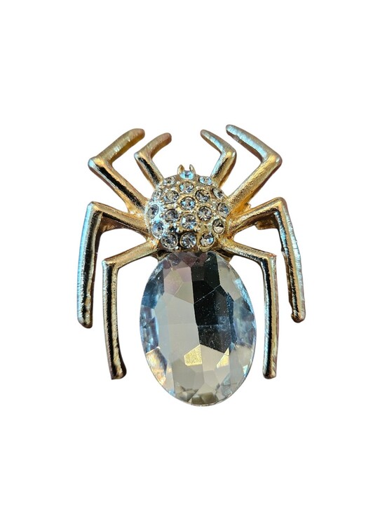 Jewelry - Spider Brooch With Bling